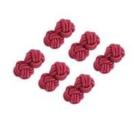 PATIKIL 3 Paires De Boutons De Manchette En Nœud De Soie, Boutons De Manchette En Tissu Élastique, Accessoires De Robe En Nœud Tordu Pour Hommes, Femmes, Entreprise, Cadeau, Mariage
