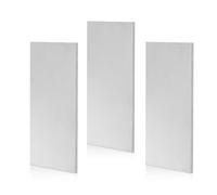 PATIKIL 3 Pcs 15N20 Acier pour la Fabrication de Couteaux, 4" x 1-1/2" x 1/8" Barre Plate en Acier Recuit Laminée à Froid pour Tôle Pure de Bricolage Professionnelle et Amateur