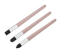 PATIKIL 3 Taille Esquisser Stylo Pinceau Frotter Éponge,3 Pcs Lavable Réutilisable Esquisser Frotter Stylo Huile Peinture Pinceaux Croquis Stylo pour Dessin, Rose Doré