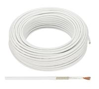 PATIKIL 30.5 mètres 15 AWG Fil Électronique Haute Température, -76-932 Degrés Fahrenheit Mica Fibre de Verre Fil Isolé Câble Électronique Flexible pour Lampe Chauffage Chaudière