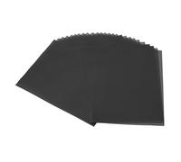 PATIKIL 30 Feuilles Papier Vélin 8.5x11 Pouces, Papier Translucide Imprimable 100GSM Coloré Invitations Impression Laser Jet Encre Fabrication Cartes Artisanat Mariage Calque, Noir