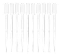 PATIKIL 300pcs Jetable Transfert Pipettes 2ml pour Labo Chimie Clair | Pipette pour Transfert Liquide, LDPE Polyéthylène Plastique