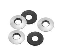 PATIKIL 304 Acier Inoxydable EPDM Rondelles d'Étanchéité Collées, 50 pièces 8x22mm Rondelles en Caoutchouc Néoprène, Joint d'Étanchéité Collé pour Fourniture de Boulons de Toit Marin