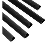 PATIKIL 30Pcs Barres De Reliure, 13x15mm Barres De Reliure Glissière Anti-Dérapante Capacité 120 Feuilles Format A4 Couverture De Rapport Présentation Reliure Pour Étude Bureau, Noir