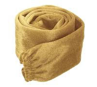 PATIKIL 31.5 Pouce Lustre Chaîne Couverture, Chaîne Protection Manchon Lavable avec Fermeture à Glissière pour Lustre Éclairage Fils, Doré
