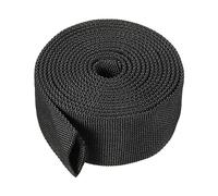 PATIKIL 31 mm ID x 3 mètres Nylon Protection Tuyau Manchon, Câble Housse Gaine Protection pour Soudage Tig Torche Hydraulique Tuyau, Noir
