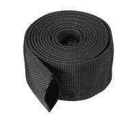 PATIKIL 31mm ID x 2 mètres Nylon Protection Tuyau Manchon, Câble Couvercle Gaine Protection pour Soudage Tig Torche Hydraulique Tuyau, Noir