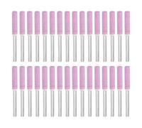 PATIKIL 32 Pcs Affûteur De Chaîne De Tronçonneuse Diamant 5/32 Pouce Haute Dureté Pierre À Aiguiser Kit De Polissage Outil De Meulage Pour Tronçonneuse Pierre Bijoux Bois, Rose (4mm)