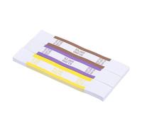 PATIKIL 330 Paquets Ensembles Bandes Monétaires Violet/Marron/Jaune