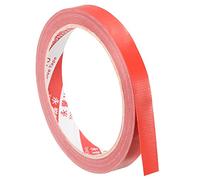 PATIKIL 33ft x 0.5" Table Tennis Côté Ruban, Ping Pong Bord Ruban Available in 20 Raquettes Protect The Edges de Caoutchouc et Lame pour Pagaies, Rouge