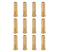 PATIKIL 38 Grain Insert en Laiton pour Flèche de Tir à l'arc, 12 Pcs Flèche en Laiton et Cuivre à Vis d'Insertion pour Flèches en Carbone de 0,244/6,2 Mm