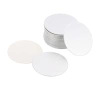 PATIKIL 38mm/1.5" Aluminium Feuille Capuchon Doublure, 150 Paquet Résistant Effraction Induction Chaleur Scellant Etanchéité Revêtements pour PE Plastique Bouteille Tasse Couvercle