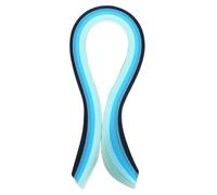 PATIKIL 390 x 7mm Bandes de Papier Quilling Arc-En-Ciel, 100 Pcs Bande de Papier Origami pour Quilling, pour Bricolage, Artisanat de Noël, Dégradé Bleu