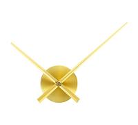PATIKIL 3D Horloge Aiguilles 6mm Axe Longueur pour 20mm Horloge Cadran Doré | 1 Ensemble, DIY Grand Mur Horloge Mouvement, Épaisseur