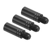 PATIKIL 3g Cuivre Fléchette Poids Ajouter Accentuateur 3 Pcs 14mm Longueur 2BA Filetage Fléchettes Poids Ajusteur Fléchette Accessoires Noir