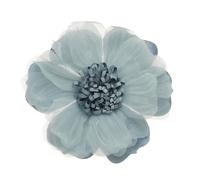 PATIKIL 4 Inch Broche Fleur En Tissu, Épingle Fleur Grande Broche En Tissu Pour Femmes Robe Jupe Écharpe Chapeau Décoration Vêtements Accessoires Mariage Fête Banquet, Blue