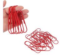 PATIKIL 4 Inch Grand Trombone30PCS Trombone Extra Large Géant Métal Clips Anti-Rouille Solide Durable Lot Mignon pour Accessoires Bureau Maison Marque-PageRouge