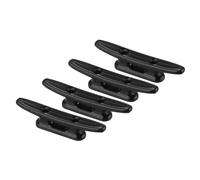 PATIKIL 4 Pack de Taquets de Quai pour Bateau en Nylon de 3 ", pour Kayak, Petits Taquets d'Amarrage pour Bateaux de Pont Marin, Canoës, Kayaks, Décoration, Noir