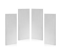 PATIKIL 4 Pcs 80Crv2 Acier pour la Fabrication de Couteaux, 4" x 1-1/2" x 1/8" Barre Plate en Acier Recuit Laminée à Froid pour Tôle Pure de Bricolage Professionnelle et Amateur