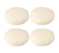 PATIKIL 4 Pcs Housses De Tabouret Rondes Housses De Tabouret Beige