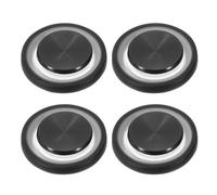 PATIKIL 4 Pcs Joystick De Jeu Mobile Pour Téléphone, Joystick De Contrôle De Jeu En Spirale Givré Avec Boîte De Rangement Pour Mobile Tablet Smart Phone, Noir