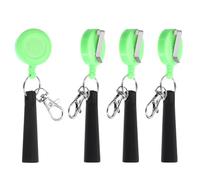 PATIKIL 4 Pcs Porte-Stylo Rétractable Porte-Stylo Élastique Vert Menthe | en Silicone pour Crayon à Tirer Porte-Crayon pour Marqueurs de Maçonnerie et Crayons de Charpentier
