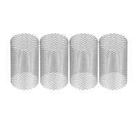 PATIKIL 4 Pcs Tamis en Maille de 25 mm de Diamètre Extérieur, Tamis en Y de 40 mm de Hauteur, Tamis en Maille de Filtre de Vanne, Tamis en Acier Inoxydable 304 pour La Séparation de l'eau