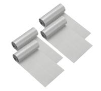 PATIKIL 4 Pièces 20 x 3" Patchs en Tissu Sergé Patchs Thermocollants Gris | Patchs de Réparation de Vêtements, Patchs de Broderie Artisanale pour Veste Pantalons Sacs Couture Décoration