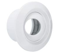 PATIKIL 4 pouce Rond Air Vent, Réglable Balle Jet Buse Diffuseur Plafond Diffuseur Vent Couvercle ABS Soffite Vent pour Salle Bain Cuisine Salon Chambre Ventilation