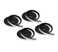 PATIKIL 4 Rouleaux Intempéries Décapage pour Portes 15x10mm Noir