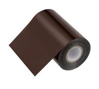 PATIKIL 4"x400pieds Feuille de Papier de Transfert, Rouleau de Papier de Feuille de Marquage à Chaud pour Cuir DIY Logo Décoration Artisanat Emballage Cadeau, Marron