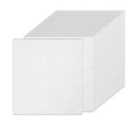 PATIKIL 40 Feuilles Papier Cartonné Pailleté Argenté, 30.5x30.5cm 250gsm Carré Papier Cartonné Brillant pour Scrapbooking, Fabrication de Cartes, Projets Artistiques de Bricolage, Fête