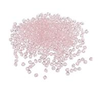 PATIKIL 400 pièces Perles Bicone en Verre Cristal 4mm Rose Clair