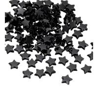 PATIKIL 400 Pièces Perles en Forme d'Étoile en Acrylique pour l'Amitié Noir