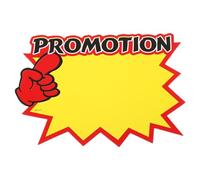 PATIKIL 40Pcs d'Enseignes Starburst, 7x5.5 Pouces Étiquettes de Prix Vierges en Forme d'Étoile en Papier Fluorescent Néon pour les Magasins de Détail, les Véhicules, les Doigts Pointés