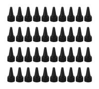 PATIKIL 40pcs Tourne Bouteille Capuchons 20/410 pour Colle Noir
