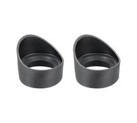 PATIKIL 42-46 mm Oculaires, 2Pcs Couvercle En Caoutchouc Pour Oculaire De Microscope Stéréo Telescope Lunette De Visée, Noir