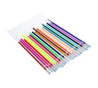 PATIKIL 48 Couleurs Gel Stylo Recharges, 1 Ensemble Paillettes Métallique Pastel Neon Couleuriage Stylo Encre Moyen Recharges pour Dessin Gribouillage, Multicolore
