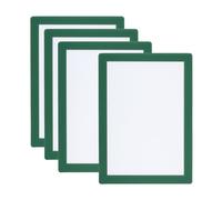 PATIKIL 4Pcs 6x8 Cadre Photo Magnétique A5 Cadre Magnétique Vert | Cadres Photo Magnétiques Auto-Adhésifs Réutilisables pour Mur de Fenêtre de Réfrigérateur