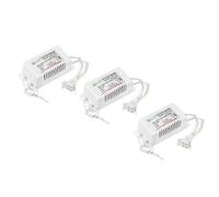 PATIKIL 4x2x1" Électronique Ballast, 3 Paquet 220V AC 22/40-Watt Anneau Fluorescent Lampe Universel Ballast Tube Instant Démarrer, Argenté