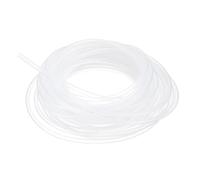 PATIKIL 5/32" ID x 1/4" OD Tube en Silicone, 1 Rouleau 33ft Tuyau en Silicone de Haute Pureté Flexible Transparent pour le Brassage à Domicile Transfert d'Eau Air Liquide