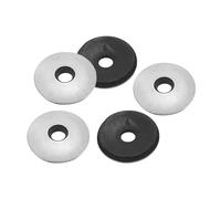 PATIKIL 5.5x19mm EPDM Rondelles d'Étanchéité Collées, 80 pièces 201 Acier Inoxydable Joint de Rondelles en Caoutchouc Néoprène pour l'Approvisionnement en Boulons Marins (#12)