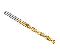 PATIKIL 5.6mm Foret Hélicoïdal, Mèche M42 8% Cobalt Acier Rapide, Tige Droite 135° Revêtement Nitrure de Titane (TiN) pour Métal Acier Inoxydable, Forets à Métaux à Haute Dureté, 1 PCS