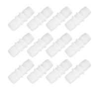 PATIKIL 5/8" - 3/4" 12 Pcs Raccords en Plastique pour Tuyau, Réducteur Tube Raccords Adaptateur Tuyau Union Kit Jonction pour Système d'air Gaz Eau Ligne Carburant LiquiTuyau