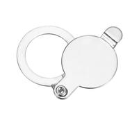 PATIKIL 5/8" Judas Couvercle, Intimité Porte Visionneuse Judas Protecteur pour Accueil Sécurité Appartement Hôtel,Lumineux Chrome