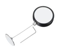 PATIKIL 5 Ft Câble de sécurité Rond avec Verrouillage par câble pour télécommande rétractable, avec adhésif Double Face pour télécommande TV, Manette de Jeu, Noir (Capuchon en Fer Rond)