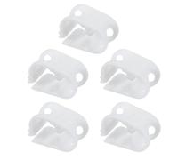 PATIKIL 5 Pack Pinces de Tubulure en Plastique, Pince de Tube Réglable de 1/8" à 1/4" pour le Contrôle du Débit de Valve de Pincement de Laboratoire pour Tubulure de Débit