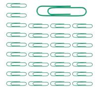 PATIKIL 50 Pcs Attache En Forme D'épingle, 3.1x0.6 Pouces Grandes Attaches En Forme D'épingle Adorables Marque-pages Métalliques Pour Planificateur Pinces Décoratives, Vert