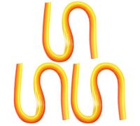 PATIKIL 540 x 10mm Bandes de Papier Quilling Arc-En-Ciel, 360 Pcs Bande de Papier Origami pour Quilling, pour Bricolage, Artisanat de Noël, Dégradé Jaune