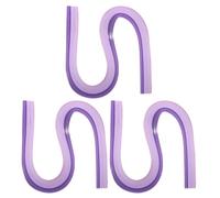 PATIKIL 540 x 3mm Bandes de Papier Quilling Arc-En-Ciel, 360 Pcs Bande de Papier Origami pour Quilling, pour Bricolage, Artisanat de Noël, Dégradé Violet